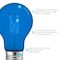 Luxrite A19 LED Edison Blue Light Bulb 4.5W 60W Equivalent Clear Glass E26 Base LR21723-1PK - alternate 2
